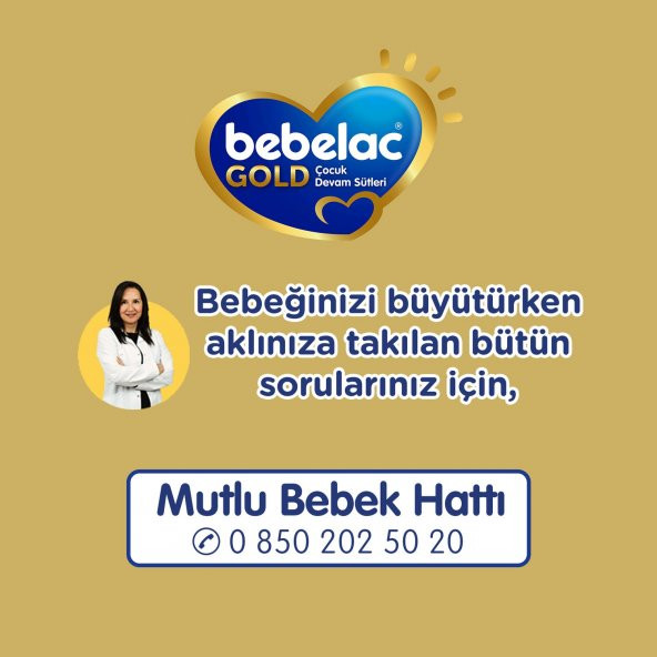Bebelac Gold 2 Çocuk Devam Sütü 350 Gr - 9