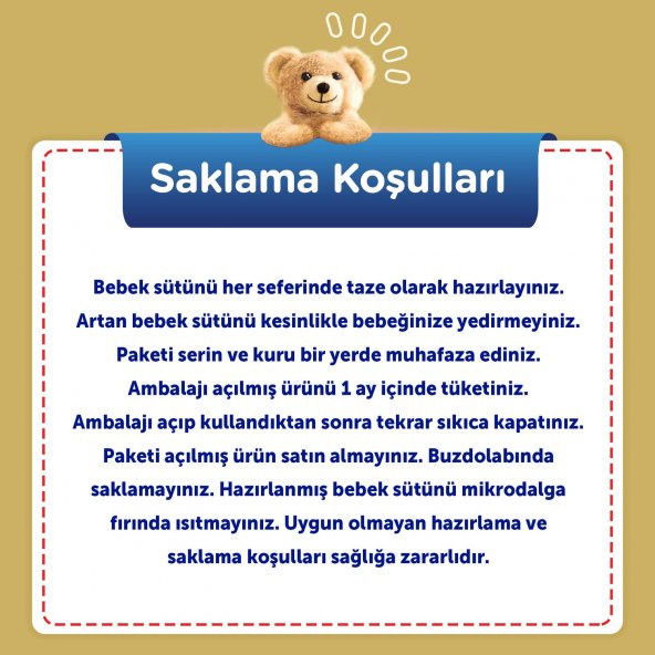 Bebelac Gold 2 Çocuk Devam Sütü 350 gr 3'lü Paket - Resim 11