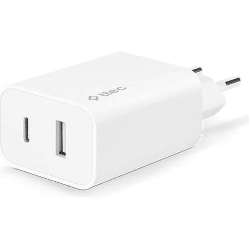 Ttec  2SCS24B SmartCharger Duo PD 32W Seyahat Hızlı Şarj Aleti USB-C + USB-A