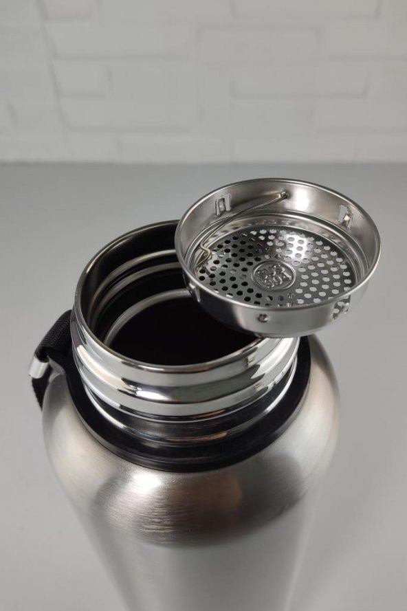 Digithome Çelik Termos 1,5 lt Gri – YK1200 - HYT - 4