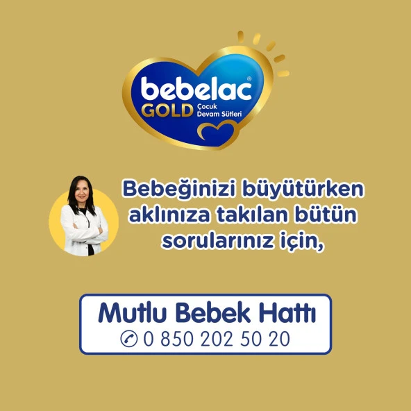 Bebelac Gold 3 Çocuk Devam Sütü 350 gr 3'lü Paket - Resim 9