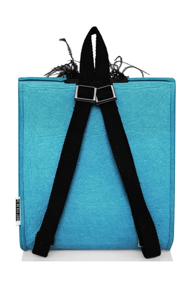 Keçeli Fil Figürlü Çocuk Çantası - Resim 3