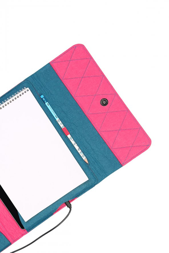 Yaratıcı Tasarım Keçe Tablet Kılıfı Organizer Apple  Samsung Asus Lenovo Tüm Markalara uyumlu - 3