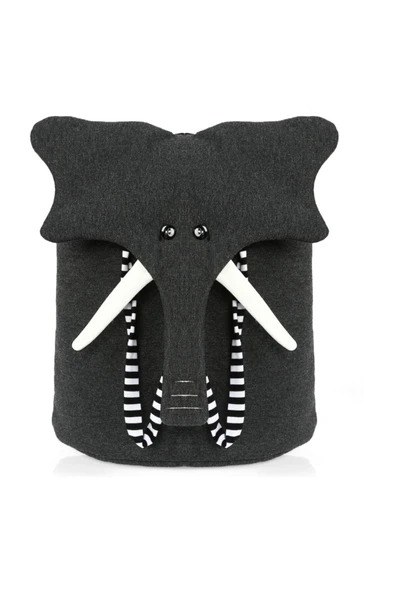 Kumaş Fil Figürlü Çocuk Çantası - Resim 2