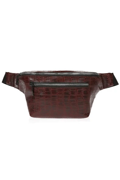 Çapraz Omuz Askılı ve Bel Çantası Kahve - Resim 2