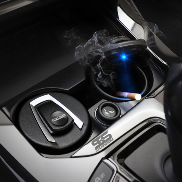 Bmw Tip Işıklı Küllük Oto Araba Araç Küllük - 3