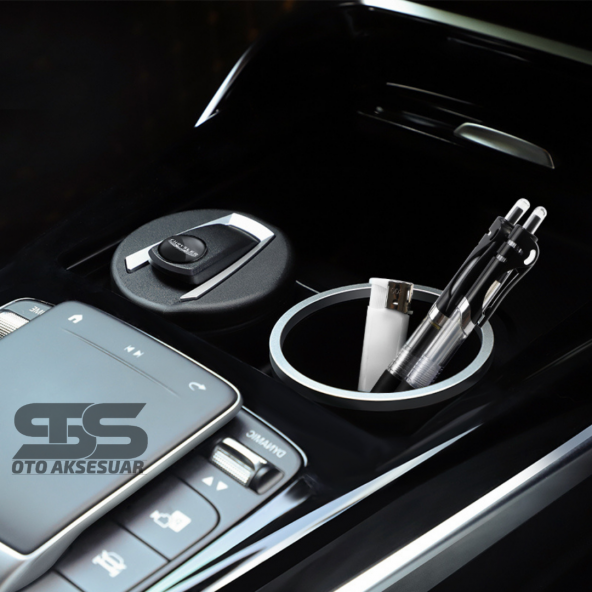 Bmw Tip Işıklı Küllük Oto Araba Araç Küllük - 4