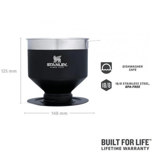 Stanley Klasik Brew Pour Over Paslanmaz Çelik Kahve Demleyici - 3