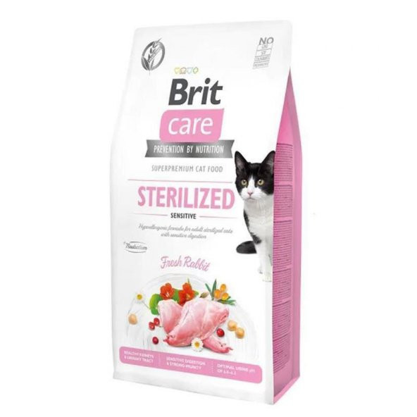Brit Care Sterilised Tavşan Etli Tahılsız Kısırlaştırılmış Kedi Maması 2 Kg