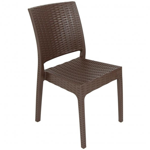 Mandella Elit Rattan Sandalye Eko Kahverengi ürün görseli