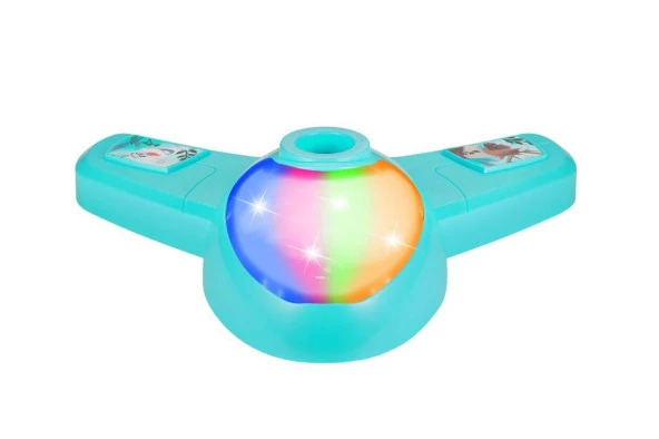 Disney Frozen Karlar Ülkesi Ayaklı Çift Mikrofon Seti Karaokeli Işıklı Lisanslı 2 mikrofonlu DY-7541-FR - 5