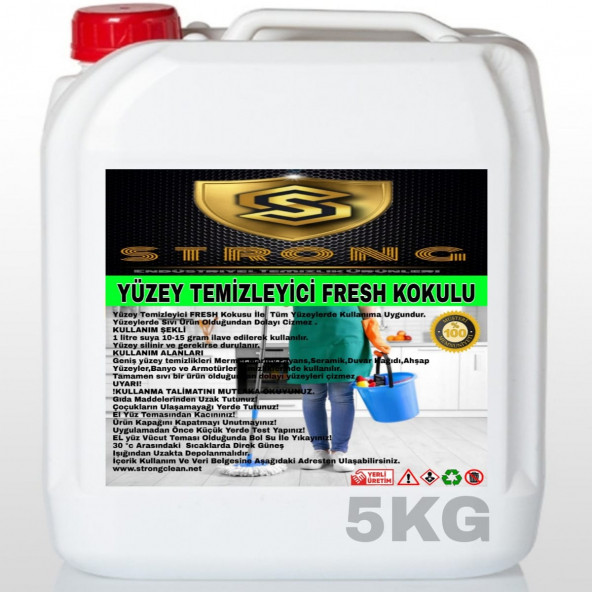 STRONG YÜZEY TEMİZLEYİCİ FRESH 5KG