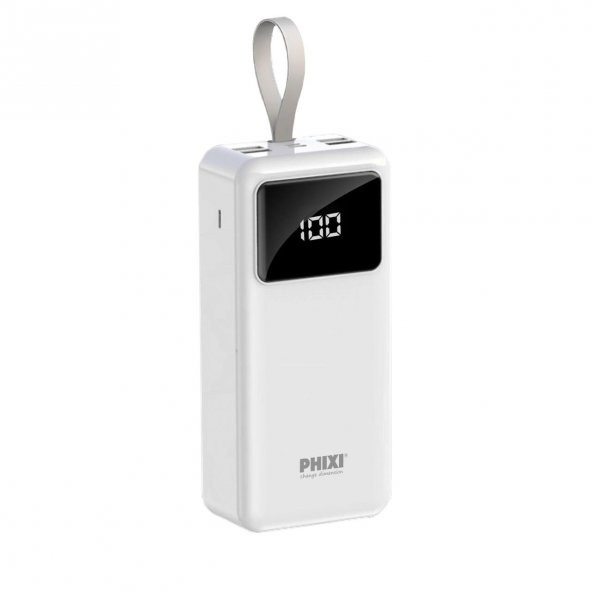 Phixi Force P30 30.000mAh 2 Çıkışlı LCD Göstergeli Powerbank - 2