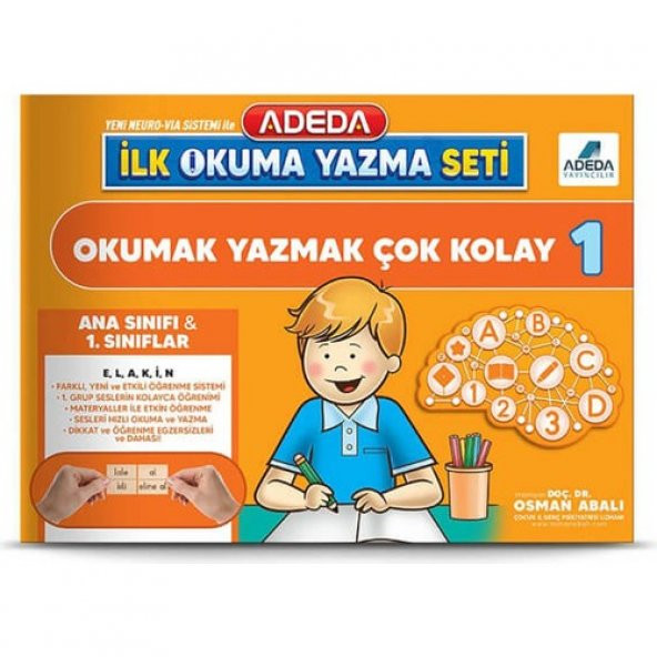 Adeda İlk Okuma Yazma Seti - 2