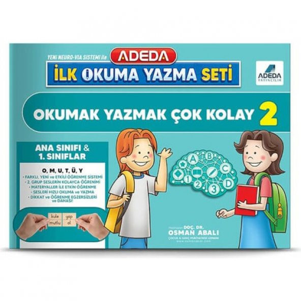 Adeda İlk Okuma Yazma Seti - 3
