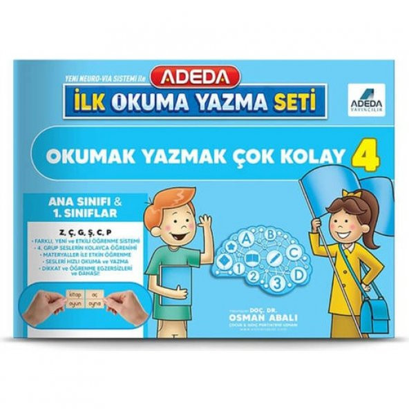 Adeda İlk Okuma Yazma Seti - 5
