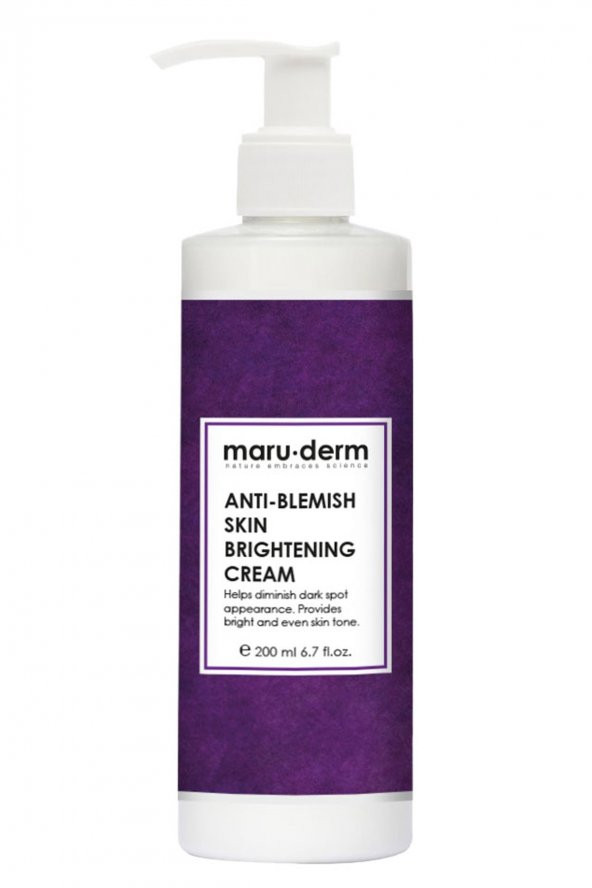 Maruderm Leke Karşıtı Cilt Beyazlatıcı Bakım Kremi 200 ml - 3