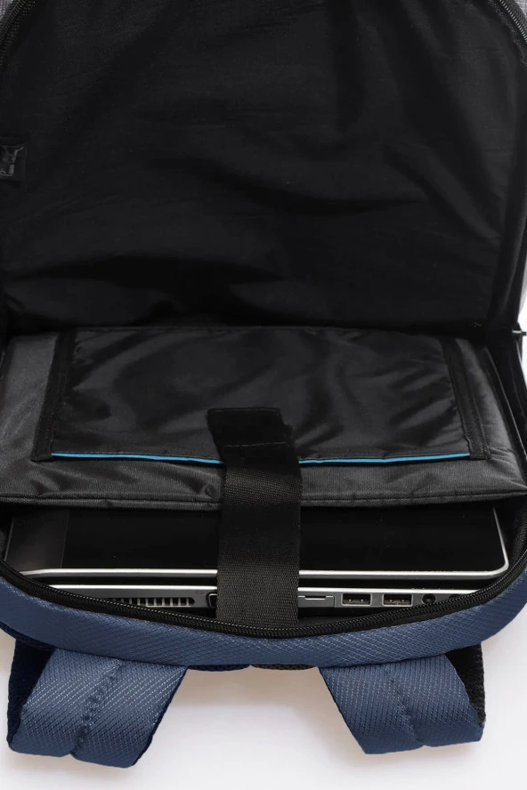 Fossil Lacivert Evrak Sırt Çantası -7001-02 - 3