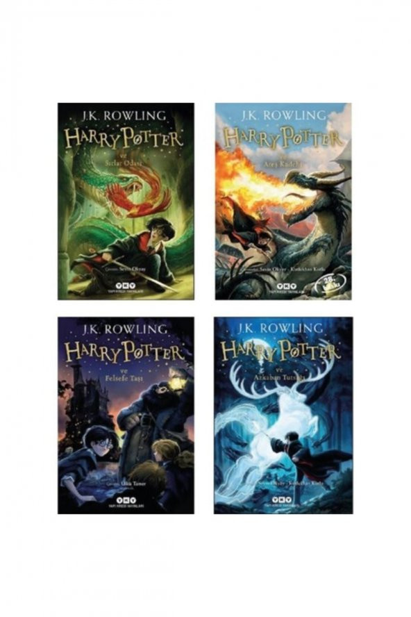 Harry Potter 1-2-3-4 Set Ilk 4 Kitap Harry Potter Set - 1
