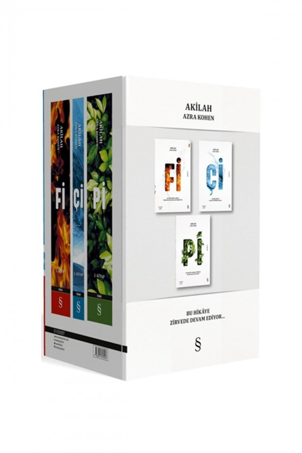 Akilah Azra Kohen Fi Çi Pi Seti Kutulu 3 Kitap Edebiyat Kitabı Türkçe Ciltsiz
