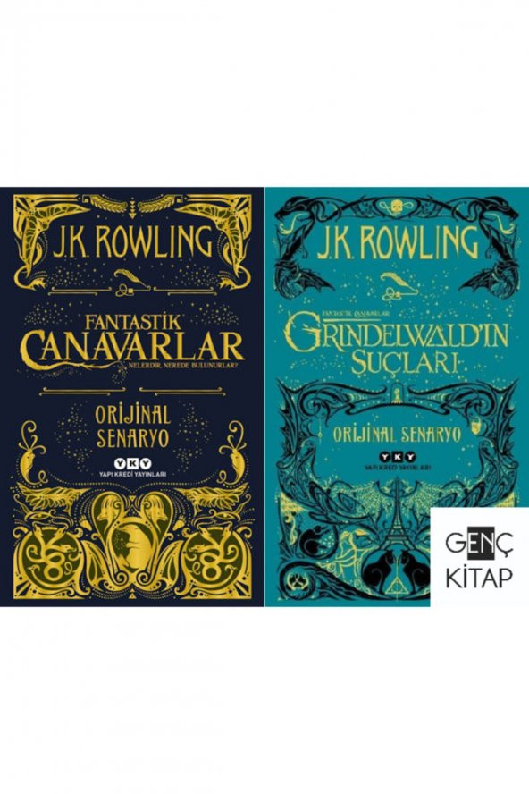 Harry Potter Fantastik Canavarlar 2 Kitap Set