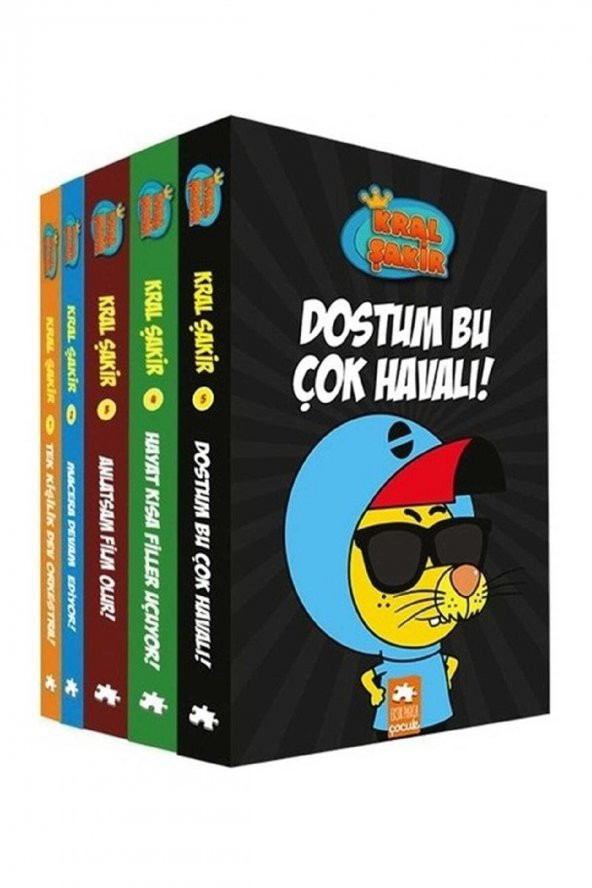 Kral Şakir 5 Kitap Takım Set - Varol Yaşaroğlu /