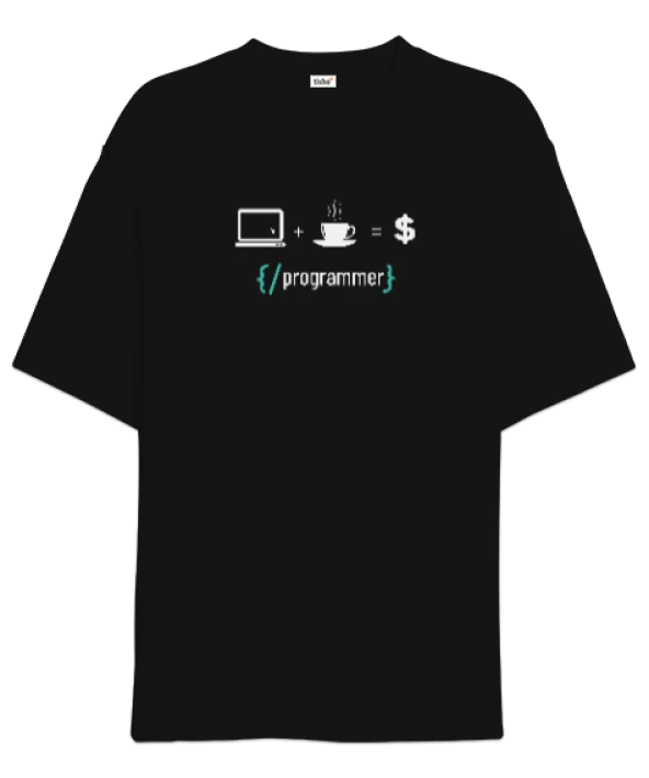 Programmer Oversize Unisex Tişört