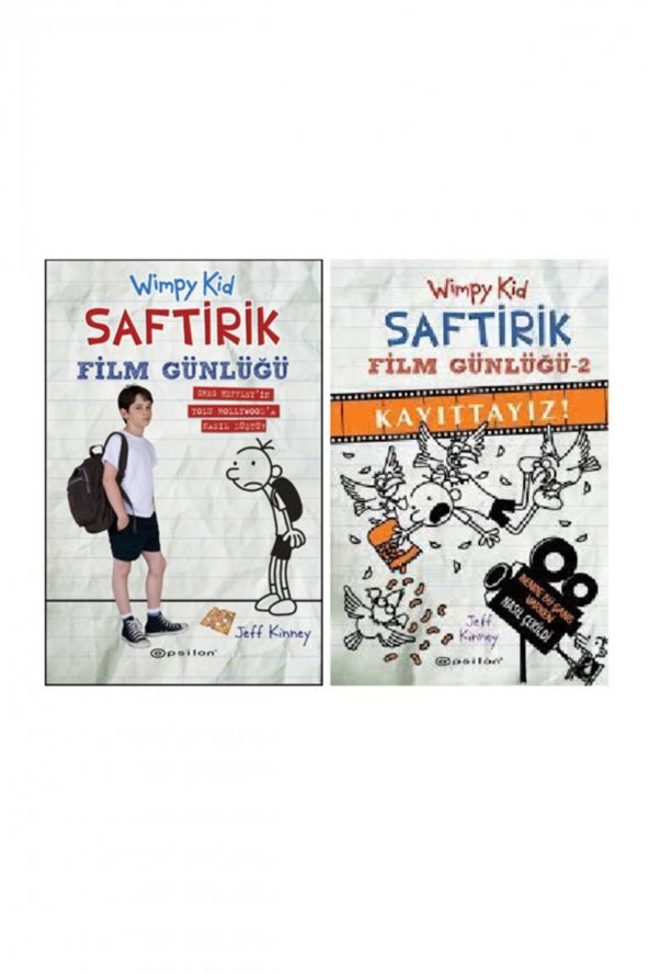 Saftirik Wimpy Kid Film Günlüğü 2 Kitap Set - Jeff Kinney