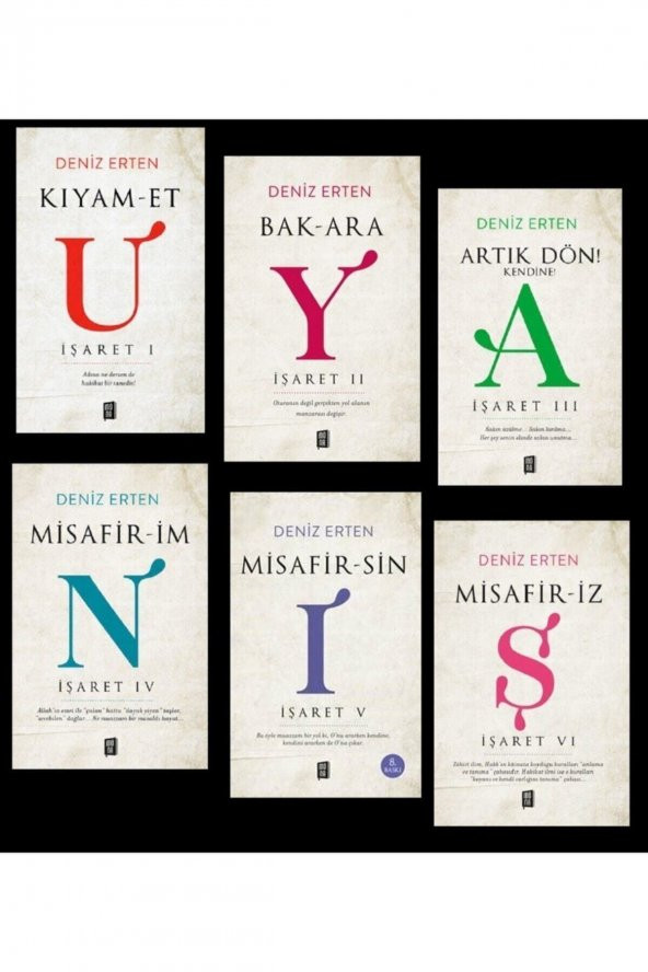 Deniz Erten Tam Set 6lı Kitap Uyanış Seti