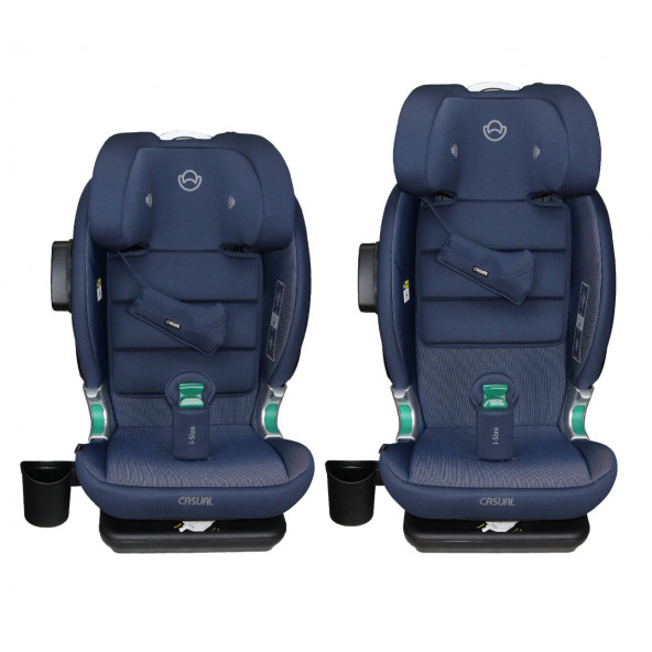 Casual Classfix Plus Müzikli i-Size 100-150 cm / 15 kg - 36 kg İsofixli Oto Koltuğu Mavi - 3