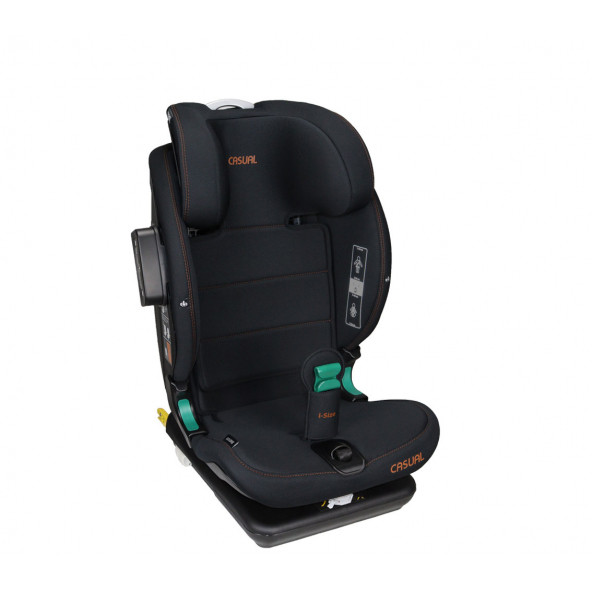 Casual Goldfix Pro I-size 76-150 Cm / 9 Kg - 36 Kg Isofixli Oto Koltuğu Siyah - 2