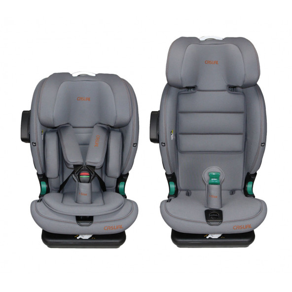 Casual Goldfix Pro I-size 76-150 Cm / 9 Kg - 36 Kg Isofixli Oto Koltuğu Gri - 4