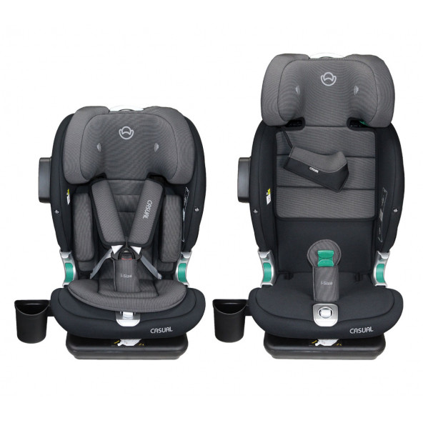 Casual Goldfix Plus Müzikli i-Size 76-150 cm / 9 kg - 36 kg İsofixli Oto Koltuğu Siyah - 4