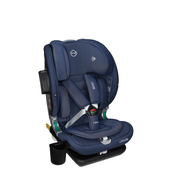 Casual Goldfix Plus Müzikli i-Size 76-150 cm / 9 kg - 36 kg İsofixli Oto Koltuğu Mavi