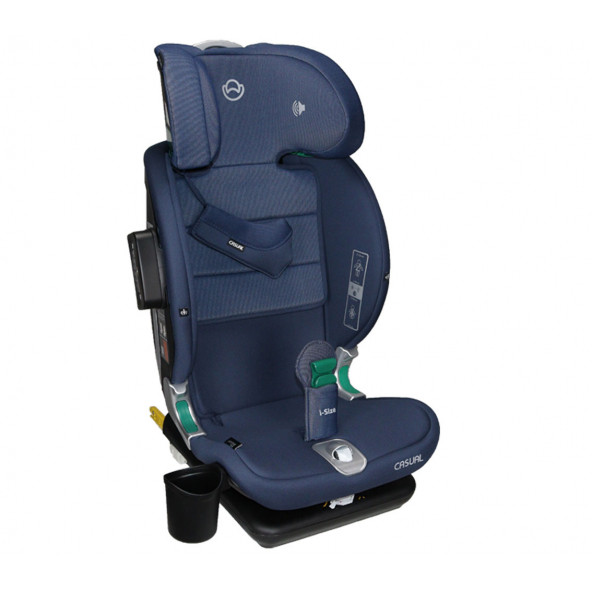 Casual Goldfix Plus Müzikli i-Size 76-150 cm / 9 kg - 36 kg İsofixli Oto Koltuğu Mavi - 3