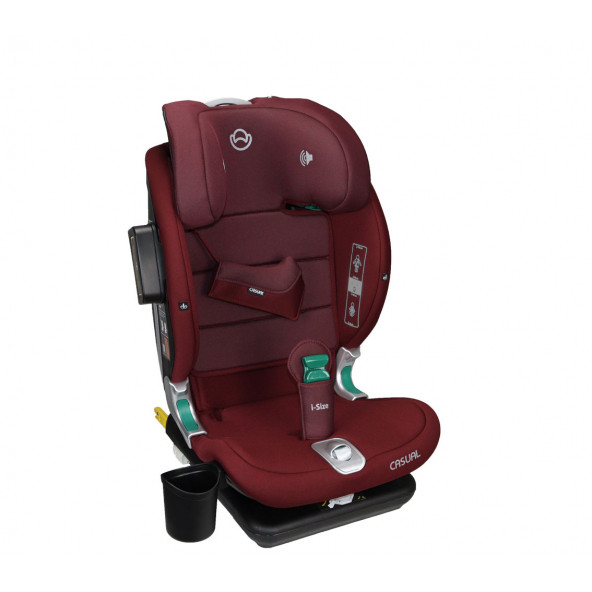 Casual Goldfix Plus Müzikli i-Size 76-150 cm / 9 kg - 36 kg İsofixli Oto Koltuğu Mürdüm - 2