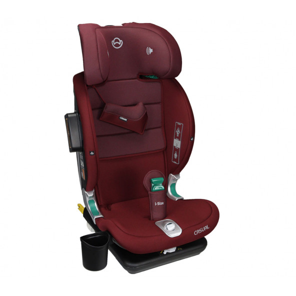 Casual Goldfix Plus Müzikli i-Size 76-150 cm / 9 kg - 36 kg İsofixli Oto Koltuğu Mürdüm - 3