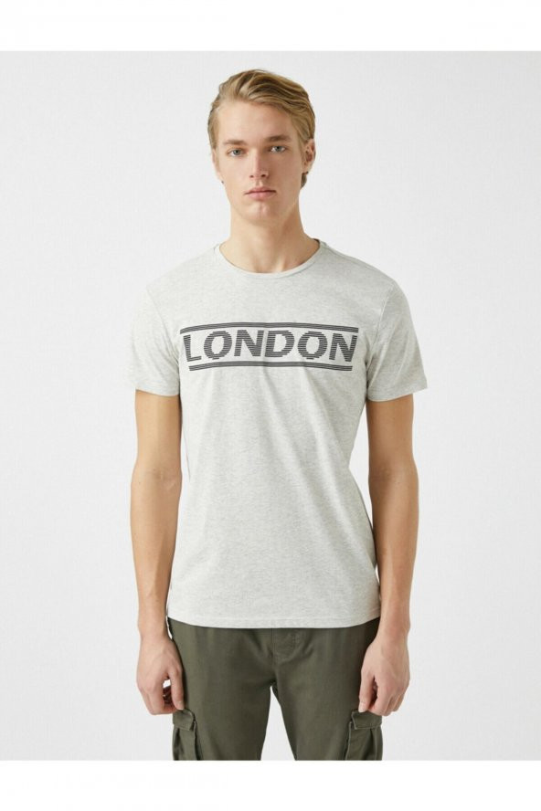 KOTON Kısa Kollu Pamuklu T-Shirt - 3