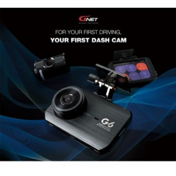 GNET  G6 FullHD 2 Kameralı Wi-Fi Türkçe Ekranlı Park Modlu Araç Kamerası - 5