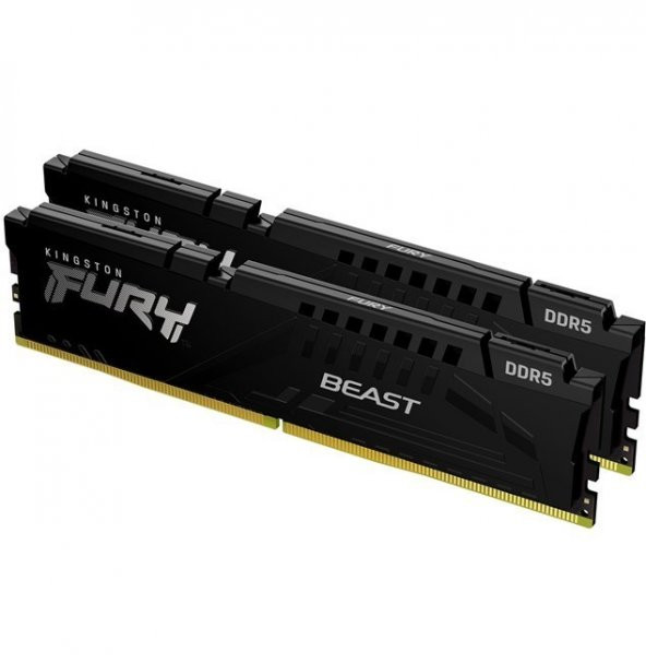 Kingston Fury 16GB Kit 6000 DDR5 KF560C40BBK2-16 - Resim 1
