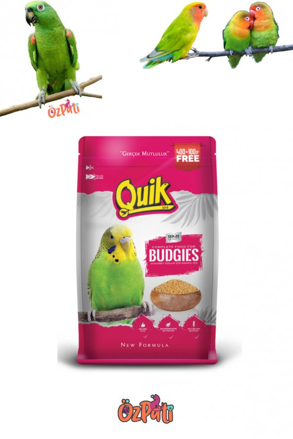 Quik Muhabbet Yemi 400+100 gr