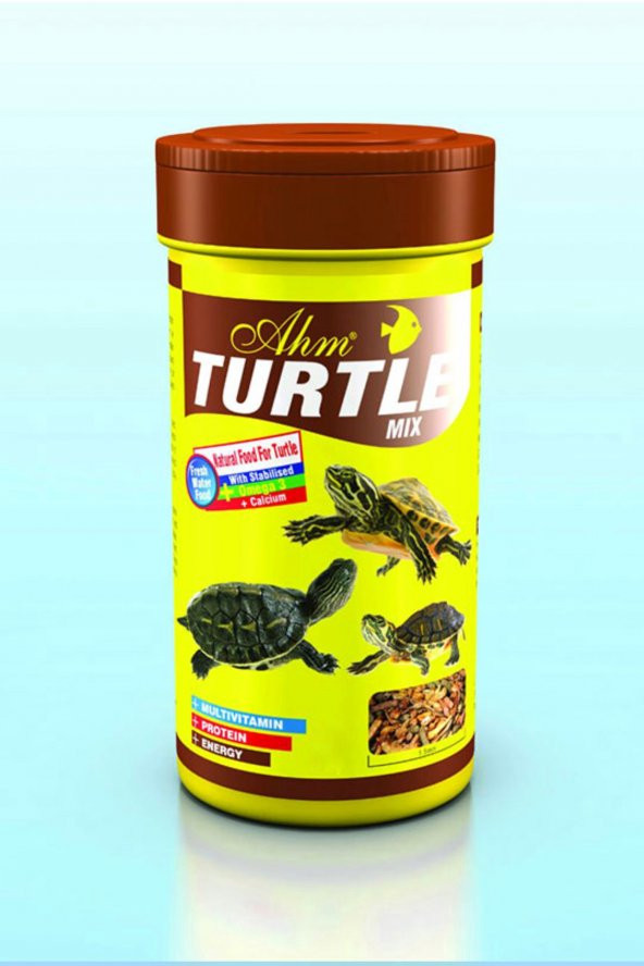 Turtle Mix Karışık Kaplumbağa Yemi 100 Ml