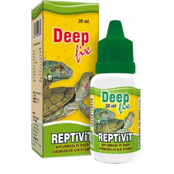 DeepFix Reptivit 30ml Kaplumbağa Vitamini