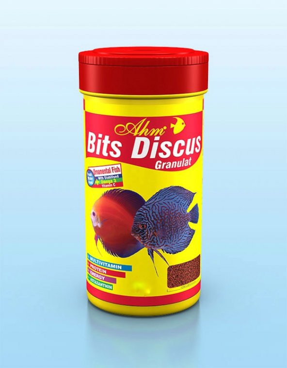Bits Discus Granulat Discus Balığı Yemi 100 Ml