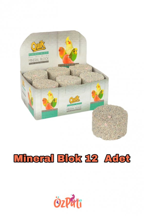Mineral Blok 12'li