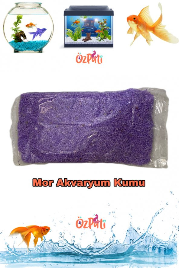 Mor Akvaryum Kumu 750-850 Gram