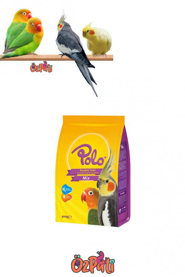 Cennet - Sultan Papağanı Yemi 400 Gr