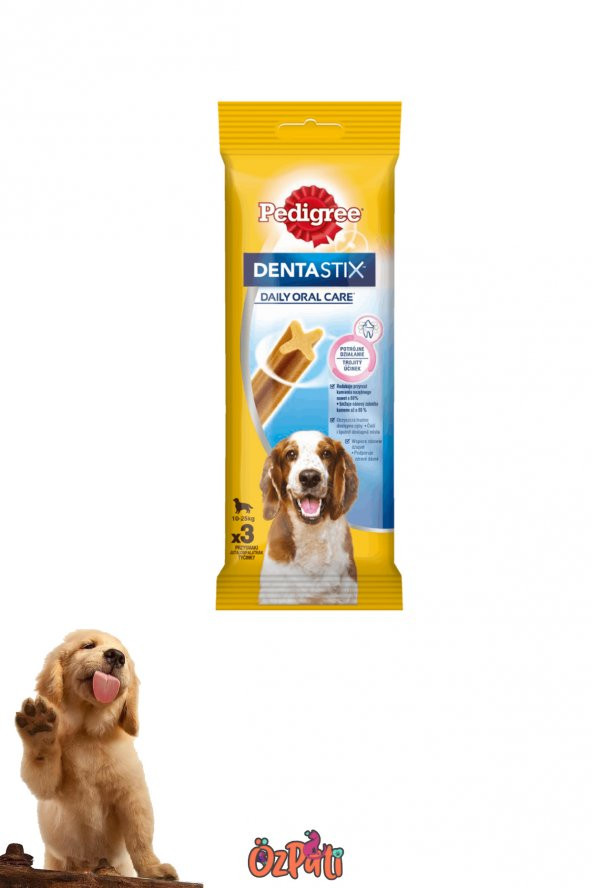 Dentastix 3lü Köpek Ödül Maması 77 Gr