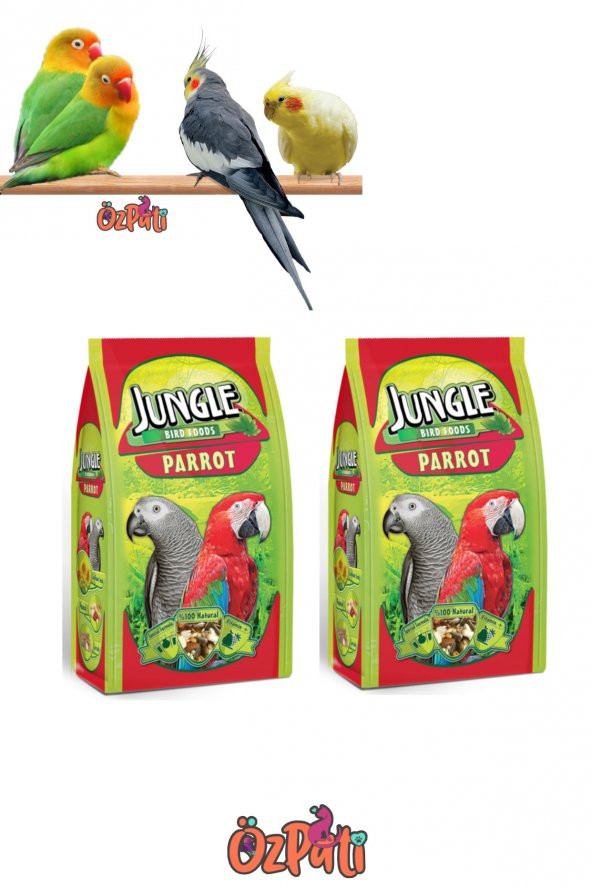 Jungle Papağan Yemi 500 Gr X 2 Pk
