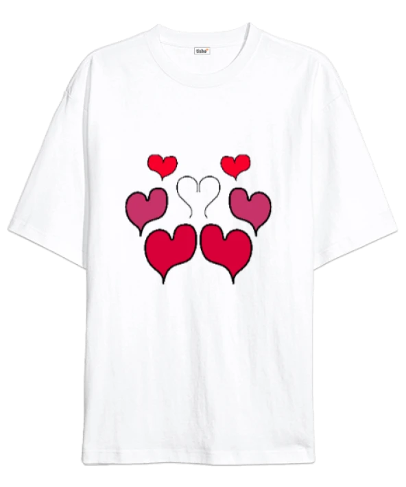 Kalpler Oversize Unisex Tişört